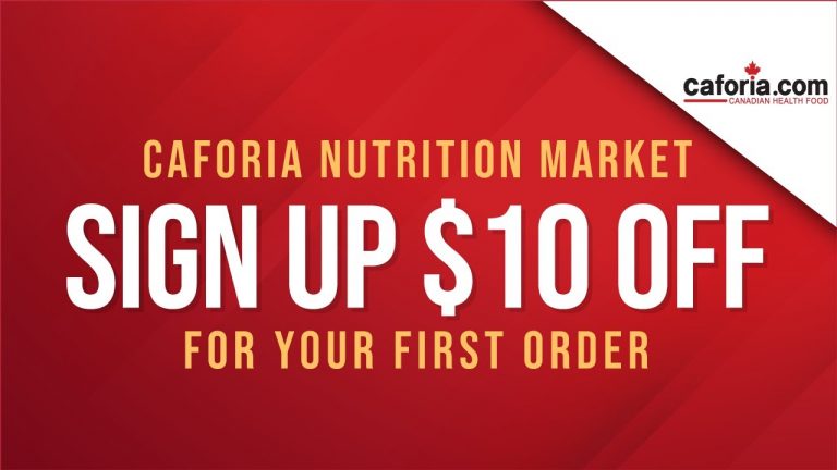 Sign up and get $10 off your first order on Caforia Nutrition Market’s online store.