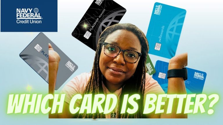 WHICH NAVY FED CREDIT CARD IS RIGHT FOR YOU? #navyfederal #creditcard #creditunion