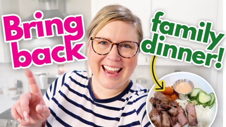 Wanna know how to get dinner on the table every night? Watch this!