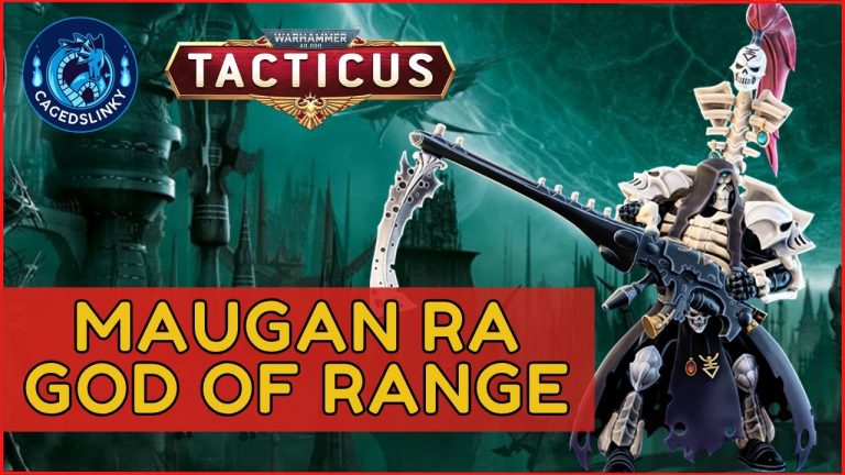 Warhammer 40k Tacticus | Maugan Ra Spotlight | Aeldari | Dark Reaper Phoenix Lord | God Tier