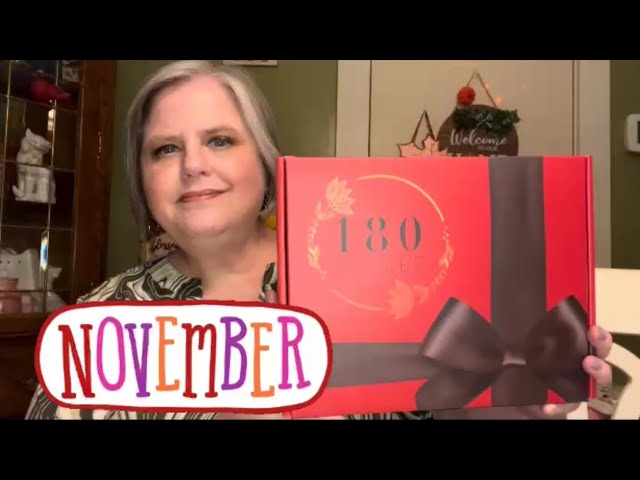 180 DEGREE SUBSCRIPTION BOX | NOVEMBER 2023 | SELF CARE at its BEST!