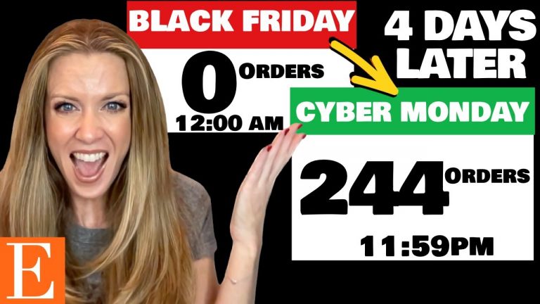 4 Tips Every ETSY BEGINNER Needs to Hear for BLACK FRIDAY WEEKEND! Do these Right Now!