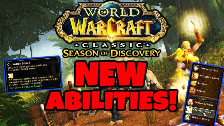 ALL of The NEW Class Abilities in Classic WoW Season of Discovery!