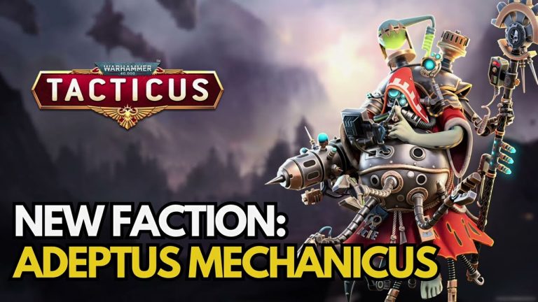 Adeptus Mechanicus Faction Preview! 3 characters including Legendary Vitruvius Thannek!