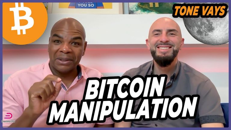 BITCOIN BEING MANIPULATED BY THE GOVERNMENT (w/ Guest Tone Vays)