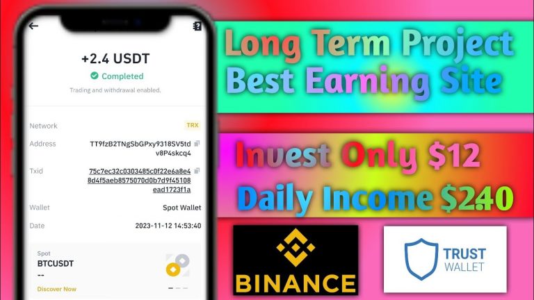 Best Income Site 2023 | Shopping Mall Site | Invest Only $12 | Daily Profit $2.40