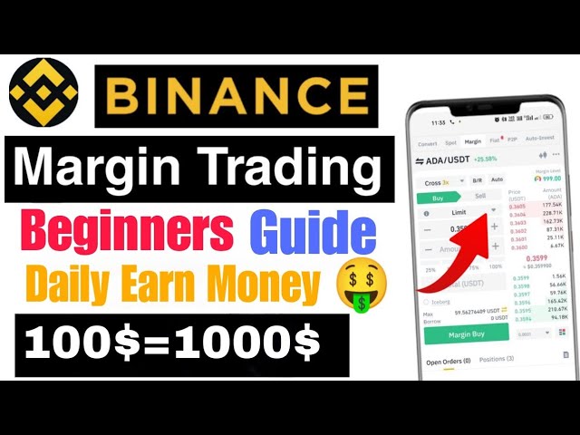 Binance Margin Trading For Beginner | Margin Trading | Binance Earn Daily 100$_1000$ | Binance Trade