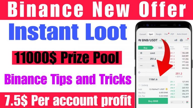 Binance New Offer | Instant Profit Loot | New Crypto Loot | Instant Clime 7$ | Instant Withdraw Loot