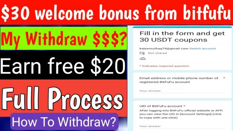 Bitfufu Withdraw proof | how to get $30 bonus and how to earn free | Bitfufu Withdraw in bitget |