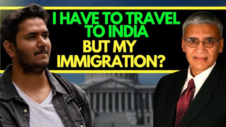 Can I travel to India because of my Immigration Situation? US Immigration Session