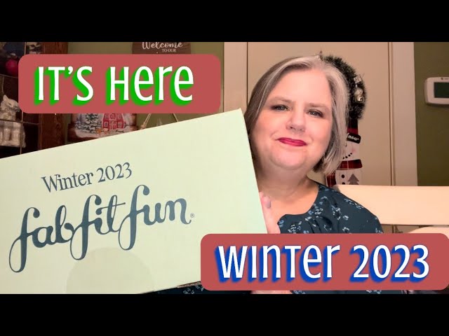 FAB FIT FUN WINTER 2023 | $288 VALUE