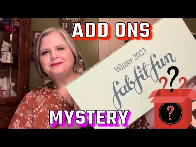 FABFITFUN ADD ONS & MYSTERY BUNDLES