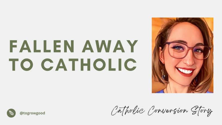 FALLEN AWAY TO CATHOLIC | A Seed Planted by Joy ft. Jenny Krumdrick | Catholic Conversion Story