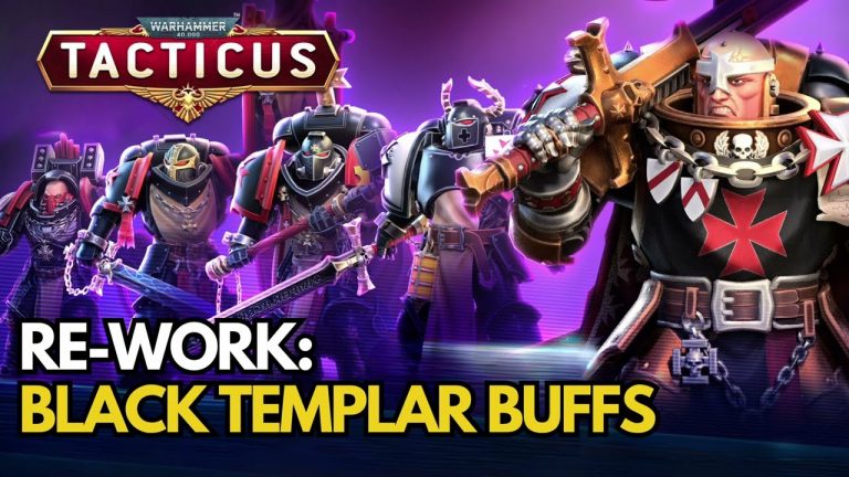 Faction Rework – Massive changes to the Black Templar faction!