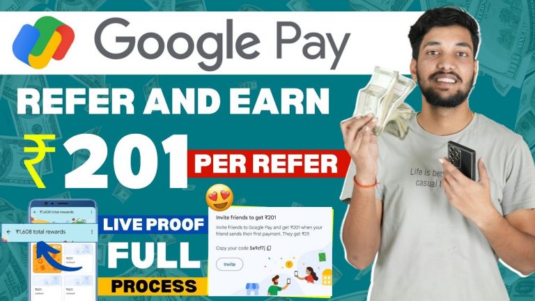 Google Pay Refer And Earn | How To Refer Google Pay And Earn Money | Gpay Refer And Earn