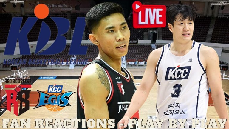 Live – Anyang Red Boosters vs Busan KCC Egis – Play By Play & Reactions