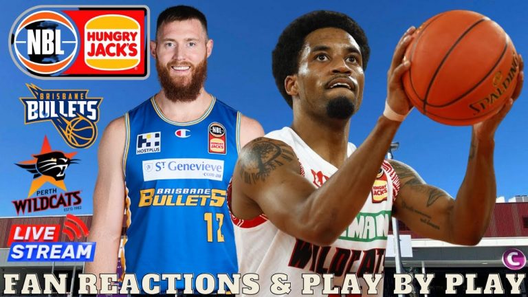 Live – Brisbane Bullets vs Perth Wildcats – Fan Reactions & Play By Play