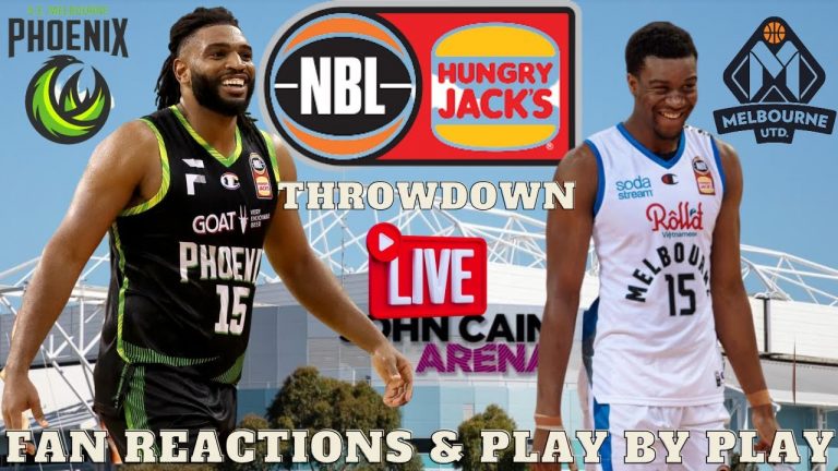 Live – South East Melbourne Phoenix vs Melbourne United – Fan Reactions & Play By Play