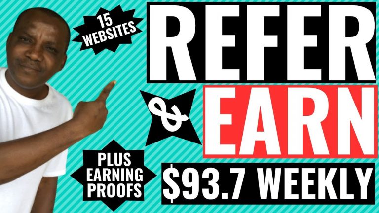 My Secret to $93.7 Weekly: 15 Best Websites that Pay for Referrals [Refer-A-Friend to Earn]