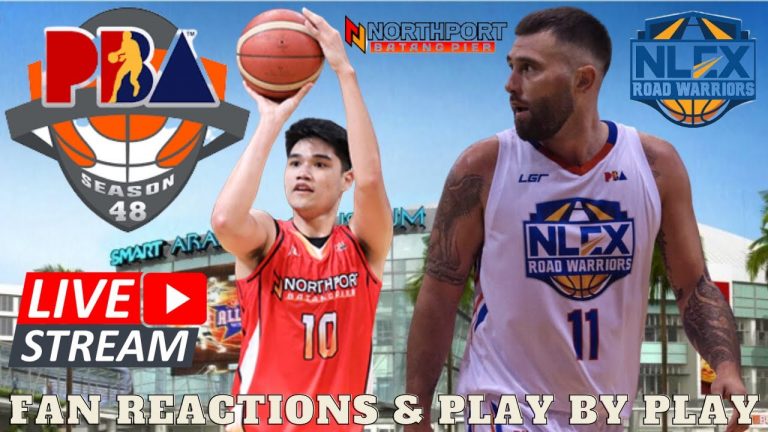 NORTHPORT BATANG PIER VS NLEX ROAD WARRIORS I FULL SCOREBOARD I PBA COMMISSIONER’S CUP I LIVE GAME