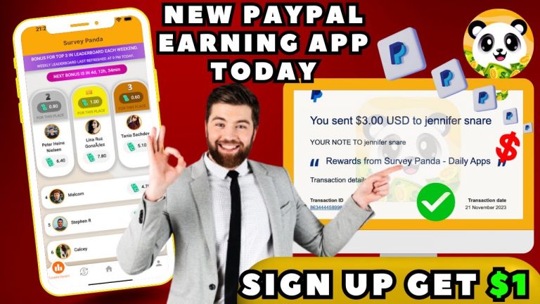 New PayPal Earning Apps Today | Free Paypal Earning Apps 2023 | New Earning App Today