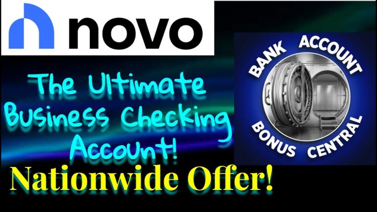 Novo The ULTIMATE Business Checking Account! Nationwide Offer!