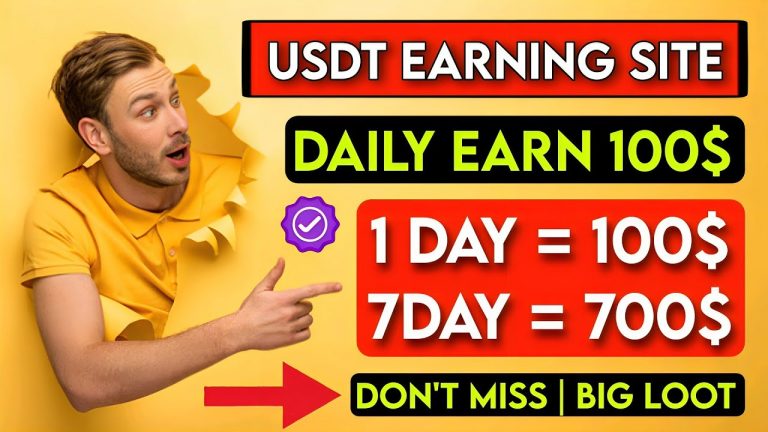 Secret? How I Earn Daily 100 USDT With USDT Mining And USDT Earning Sites | New USDT Earning Sites