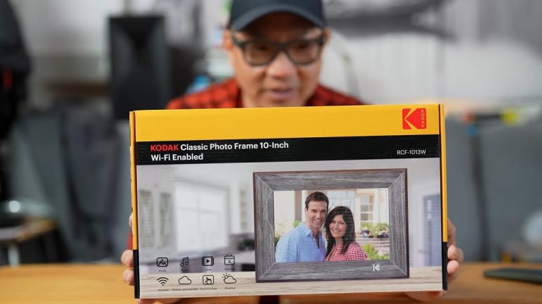 The Kodak Classic Picture Frame | Unboxing and First Impressions