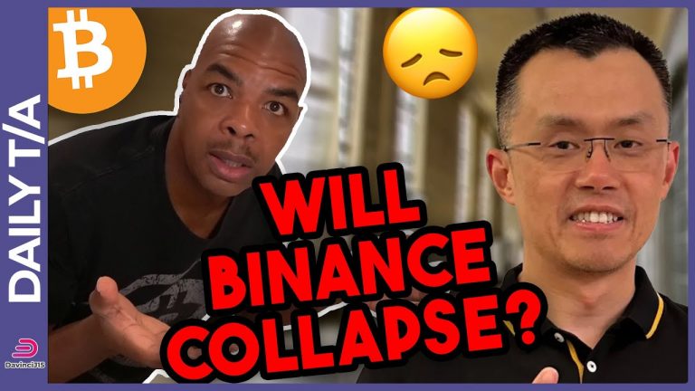 WILL Binance COLAPSE AFTER $4’300’000’000 FINE!?!? [and will bitcoin dump?]