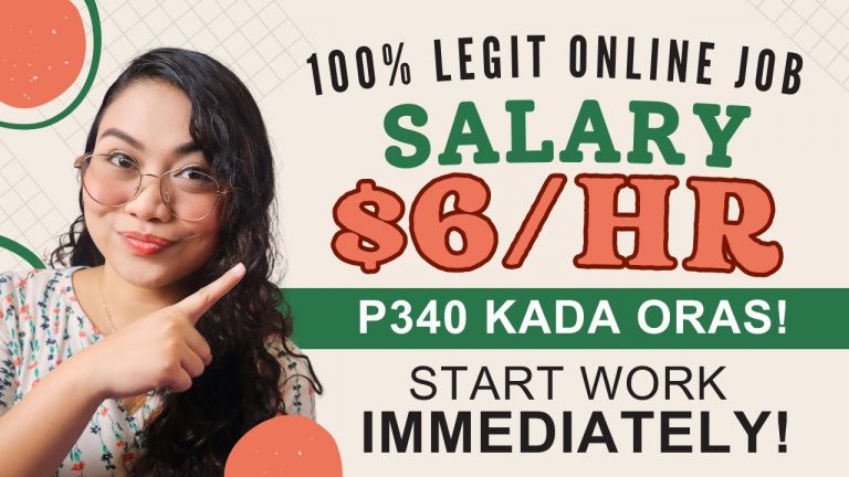 WORK AGAD! P340/HR ang SAHOD: Flexible Online Job | 100% LEGIT ONLINE JOB for Fresh Graduates!