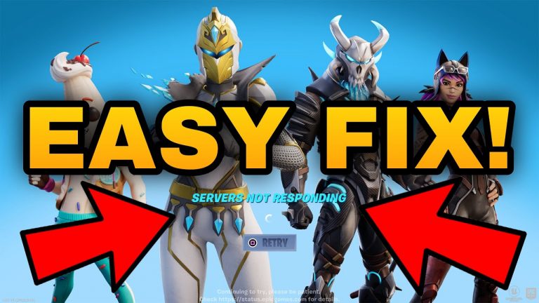 Why Is Fortnite Servers Down? (How To Fix Fortnite Update Servers Down Not Responding FIX)