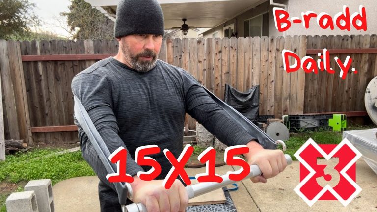 B-radd daily 15X15 end of the year maintenance workout. Day 1 December 17, 2023