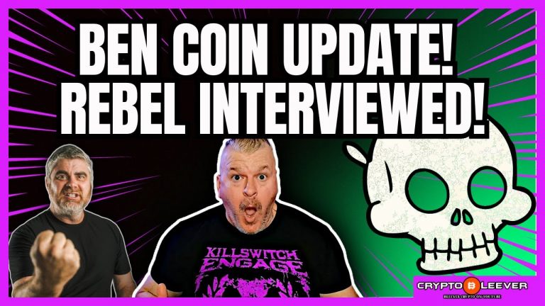 BEN COIN UPDATE! CTO INTERVIEW WITH THE REBEL IN BLACK! #BEN #BENCOIN #benarmstrong