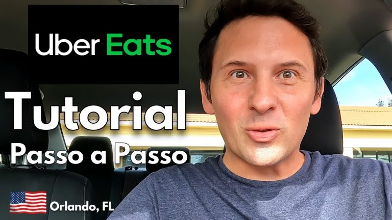 DELIVERY com UBER EATS um TUTORIAL PASSO a PASSO sobre o APLICATIVO em ORLANDO nos EUA