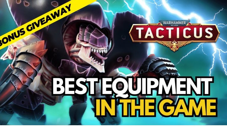 Guide to the best Equipment – Warhammer 40,000: Tacticus + Bonus Giveaway!