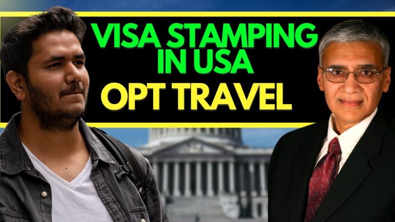 H1B Visa Stamping Update | OPT Travel | Latest Immigration Updates