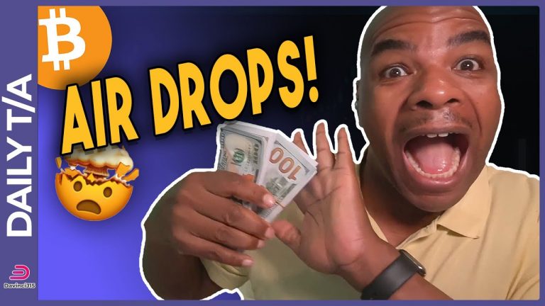 HOW TO BE A MILLIONAIRE WITH CRYPTO AIRDROPS!!!! [convert to BTC]