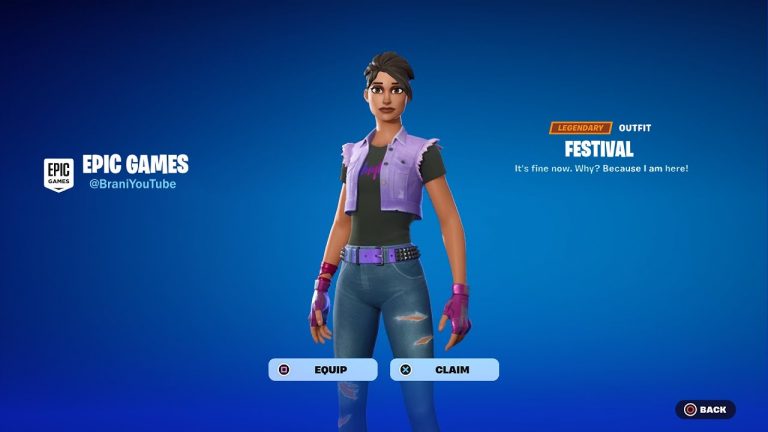 HOW TO GET FESTIVAL SKIN IN FORTNITE!