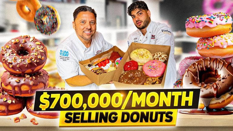 He Makes Over $700,000 A Month Selling Donuts! How?!