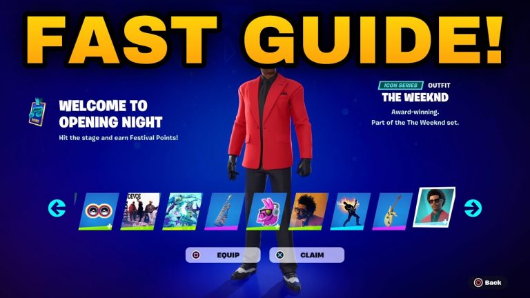 How To COMPLETE ALL THE WEEKND OPENING NIGHT QUESTS CHALLENGES in Fortnite! (Quests Guide)