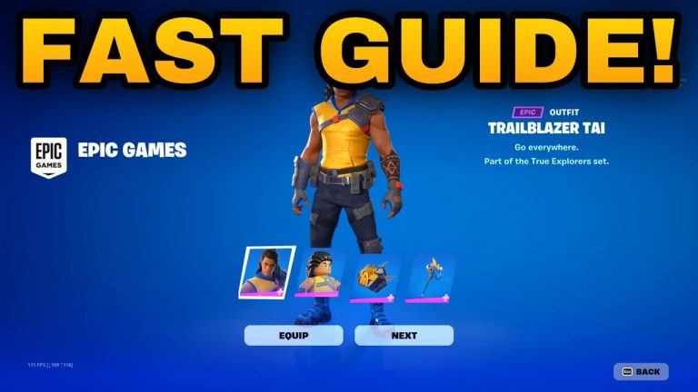 How To COMPLETE ALL TRAILBLAZER TAI QUESTS CHALLENGES in Fortnite! (True Explorers Quests Pack)