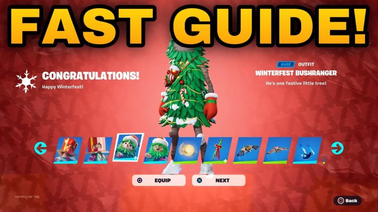 How To COMPLETE ALL WINTERFEST 2023 QUESTS CHALLENGES in Fortnite! (Quests Guide)