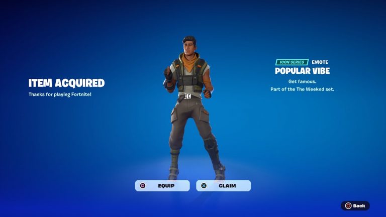 How To Get The Weeknd Popular Vibe Emote For FREE! (Fortnite)