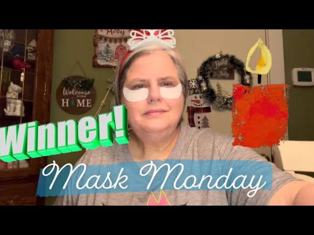 MASK MONDAY | WINNER | CHRISTMAS TREASURE HUNT