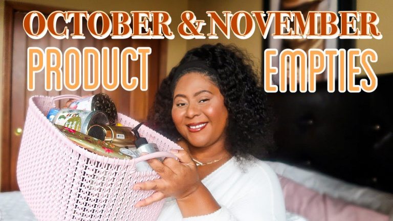 OCTOBER AND NOVEMBER HYGIENE & PRODUCT EMPTIES | WOULD I REPURCHASE OR NAH ?!