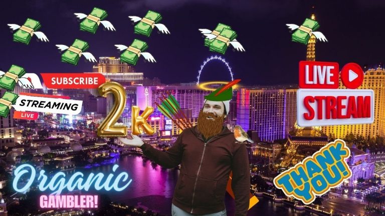 Organic Gambler Live Stream!! 2 bros one Slot!! It’s a new Day!!! Living that Life!!!