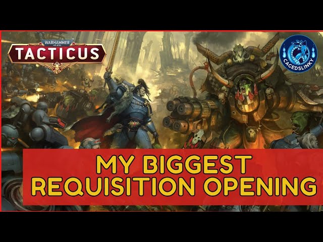 Warhammer 40k Tacticus | Requisition Opening | Legendary Orbs | 600