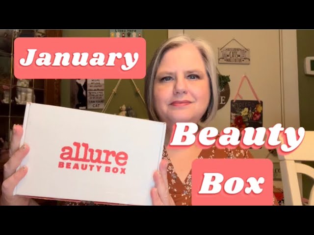 ALLURE BEAUTY BOX JANUARY 2024