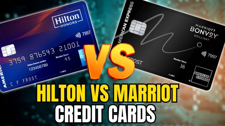 AMEX Hilton vs Marriott cards. The good, the bad and ugly!