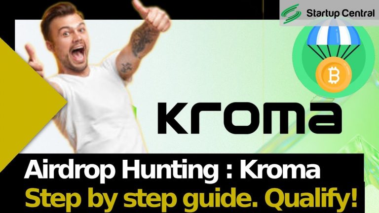Airdrop Hunting: Quailfy NOW for the Kroma Blockchain Airdrop. Time Sensitive! | Video 1